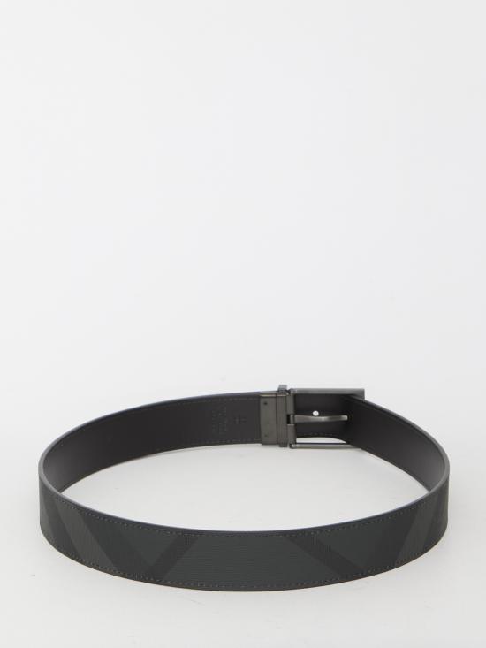 26SS 버버리 리버시블 체크 가죽 벨트 8065341 A1208 GREY - BURBERRY