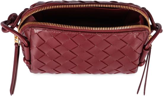 26SS 보테가베네타 인트레치아토 콘서트 파우치 794258VCPP1 2247 BORDEAUX - BOTTEGA VENETA