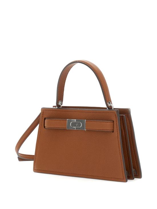 26SS 토리버치 리 라지윌 미니 탑 핸들백 175603 200 BROWN - TORY BURCH