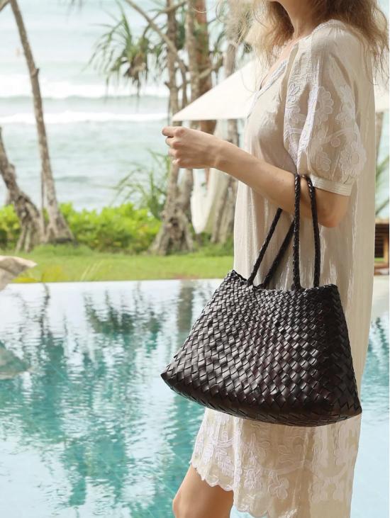 26SS 드래곤디퓨전 SANTA CROCE 산타 크로체 빅 토트백 8892dkbro - DRAGON DIFFUSION