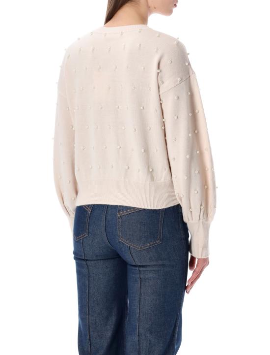 25FW 짐머만 스웨터 5518TF251 CHLK CHALK - ZIMMERMANN