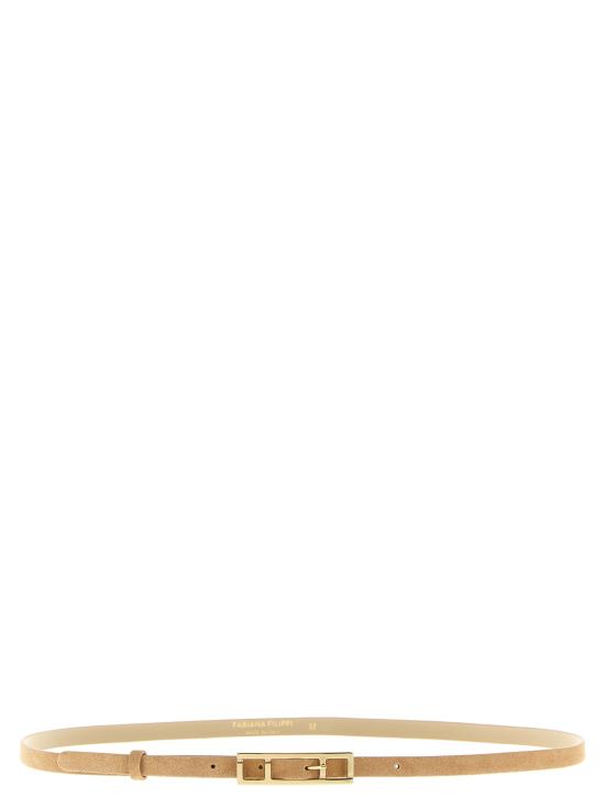 26SS 파비아나 필리피 슬림 벨트 AAD266A037M0000158 Beige