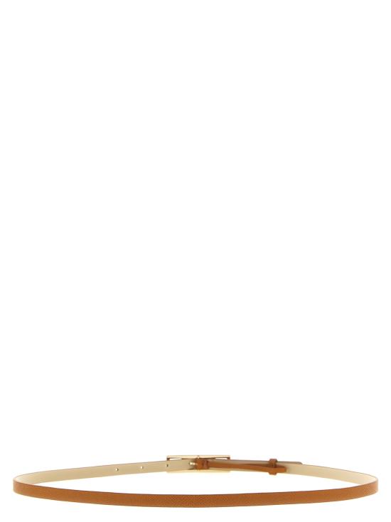 26SS 파비아나 필리피 슬림 벨트 AAD266A037M0011264 Brown - FABIANA FILIPPI