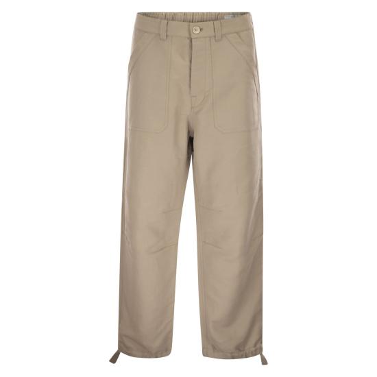 26SS 브루넬로 쿠치넬리 스트레이트 팬츠 MH255S2470 BEIGE