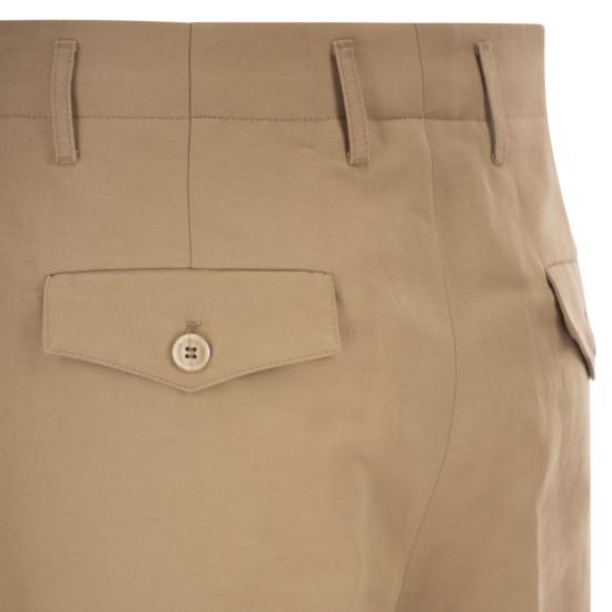 26SS 브루넬로 쿠치넬리 스트레이트 팬츠 MH253S2440 BEIGE - BRUNELLO CUCINELLI