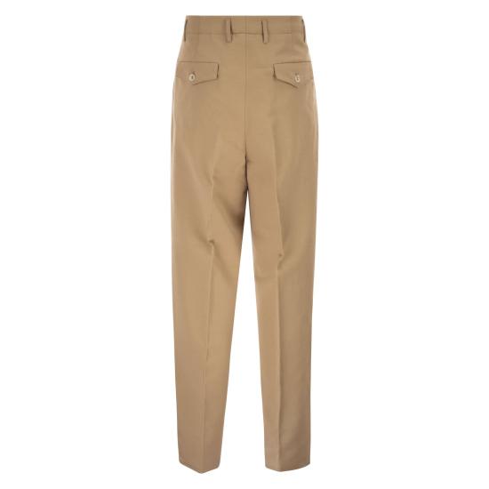 26SS 브루넬로 쿠치넬리 스트레이트 팬츠 MH253S2440 BEIGE - BRUNELLO CUCINELLI