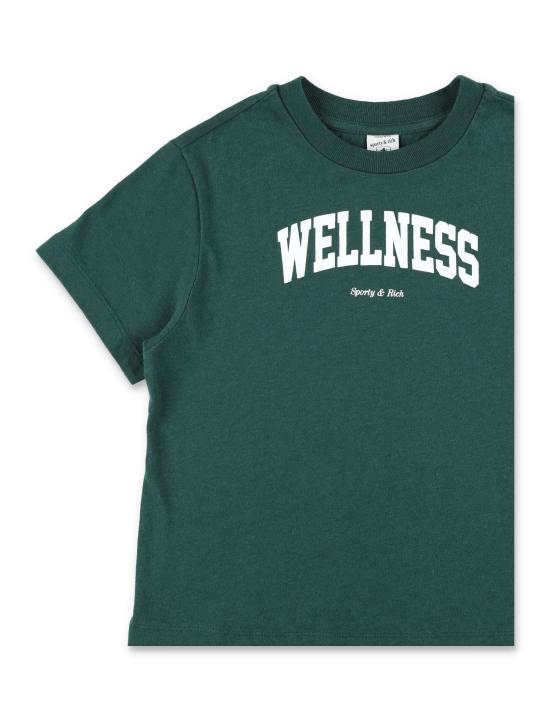 25FW [키즈] 스포티앤리치 티셔츠 TO048621GR10 15 FOREST - SPORTY & RICH