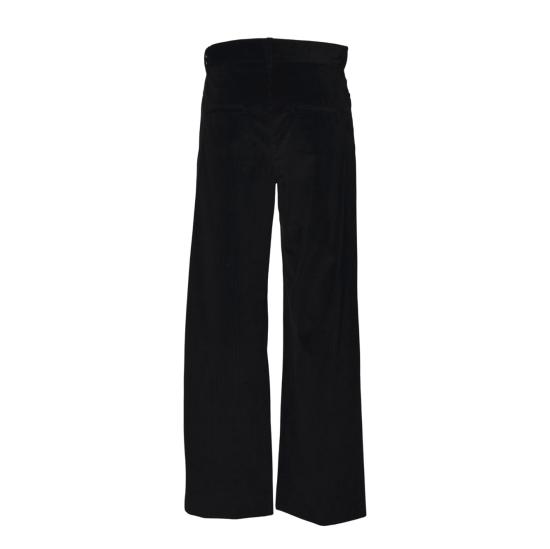 25FW 에스막스마라 스트레이트 팬츠 2529136153600 002 Black - 'S MAX MARA
