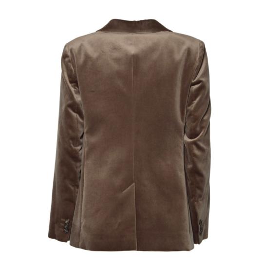 25FW 에스막스마라 수트 자켓 2529046133600 001 Brown - 'S MAX MARA