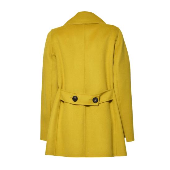 25FW 에스막스마라 CABAN 카반 더블 브레스티드 울 피코트 2529086011600 052 Dark Yellow - 'S MAX MARA