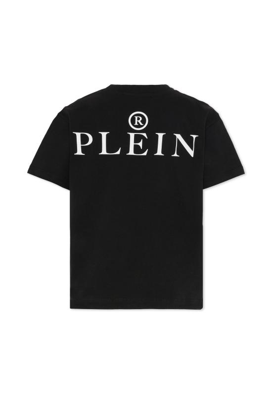 26SS [키즈] 필립 플레인 티셔츠 S6PHJBTH045 110 BLACK - PHILIPP PLEIN