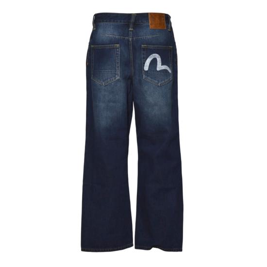 25FW 에비수 데님 팬츠 2EAEJM5JE6004 INDIGO Denim scuro - EVISU