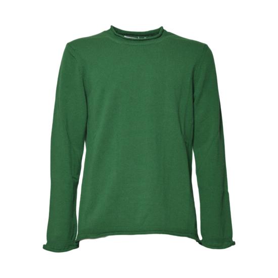 25FW 꼼데가르송 라운드 넥 울 스웨터 FPN007W25 GREEN Green