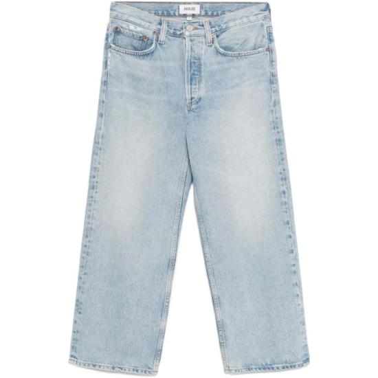  에이골디 스트레이트 팬츠 아골드 아크 루즈 와이드 레그 진 오르텐