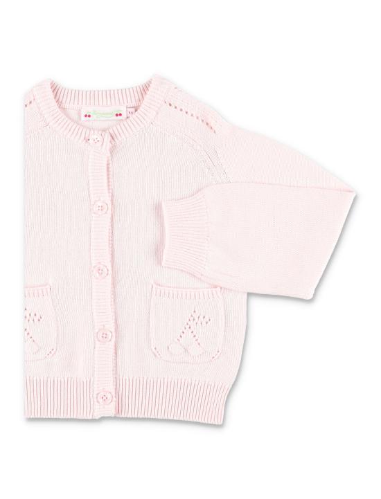 26SS [키즈] 봉쁘앙 가디건 S06GCAK00003 121A UPB ROSE PETALE - BONPOINT