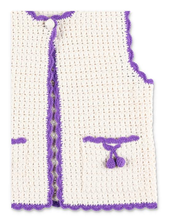 26SS [키즈] 봉쁘앙 베스트 C06GCAK00005 003 Beige - BONPOINT