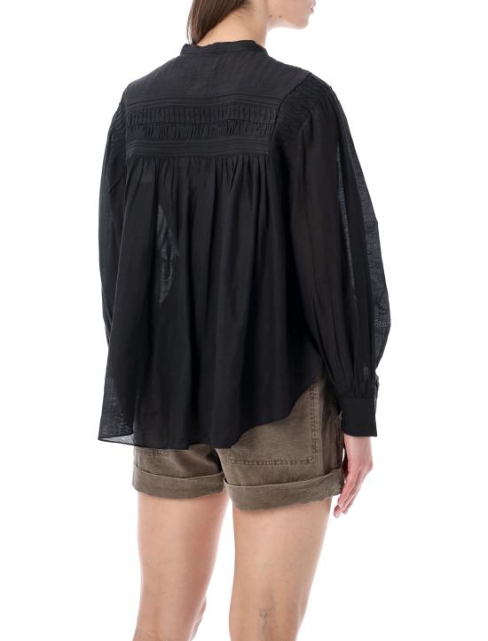 26SS 이자벨마랑에뚜왈 블라우스 HT0002FCB3J04E 01BK Nero - ISABEL MARANT ETOILE