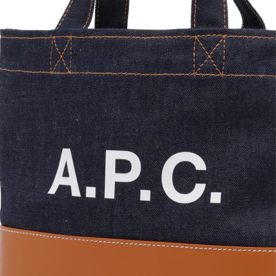 26SS 아페쎄 데님 미니 악셀 토트백 COHLO M67009 CAF Blue - A.P.C.