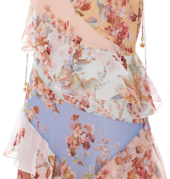 26SS 짐머만 미디 원피스 4997DRS261 SPLPR MultiColour - ZIMMERMANN