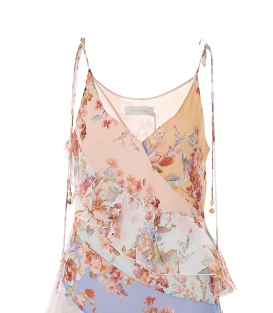 26SS 짐머만 미디 원피스 4997DRS261 SPLPR MultiColour - ZIMMERMANN