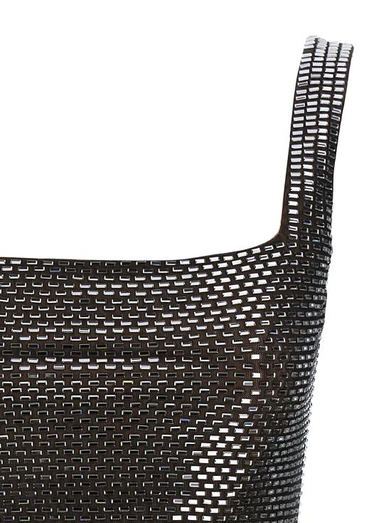 26SS 셀프 포트레이트 숏 원피스 RS26051SBGRGREY - SELF PORTRAIT