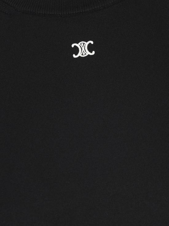 26SS 셀린느 민소매 티셔츠 RX0I70100 38NO Black - CELINE