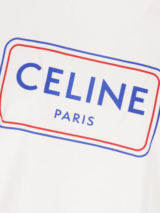 26SS 셀린느 반팔 티셔츠 RX0IA507Z GHJ4 White - CELINE