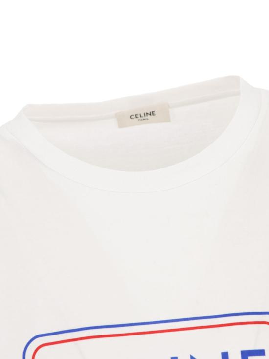 26SS 셀린느 반팔 티셔츠 RX0IA507Z GHJ4 White - CELINE
