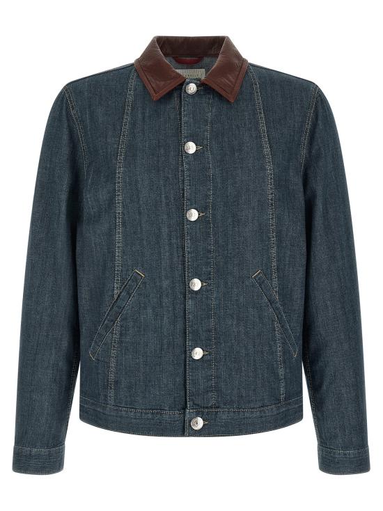 26SS 브루넬로 쿠치넬리 데님 자켓 MH2636914COH51