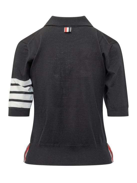 25FW 톰브라운 폴로 티셔츠 FKP053AY1014 415 NAVY - THOM BROWNE