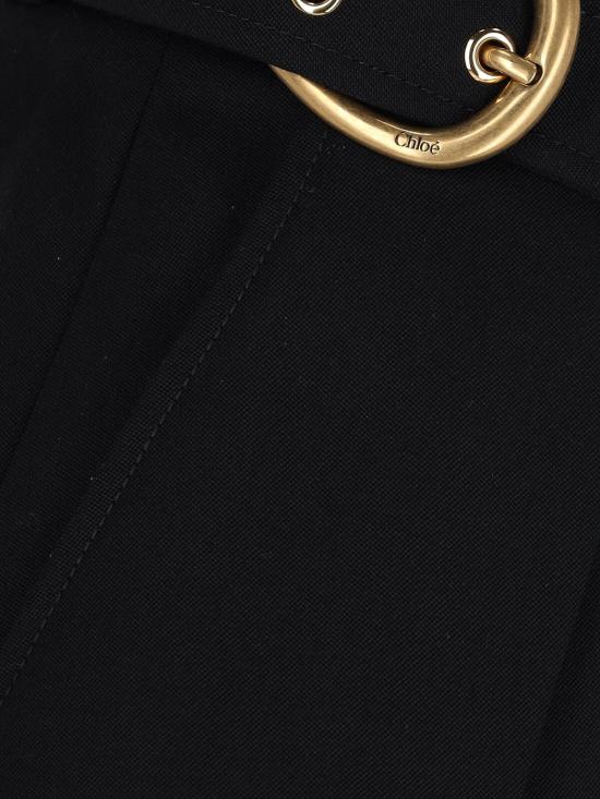 26SS 끌로에 스트레이트 팬츠 26SPA08067 001 Black - CHLOE