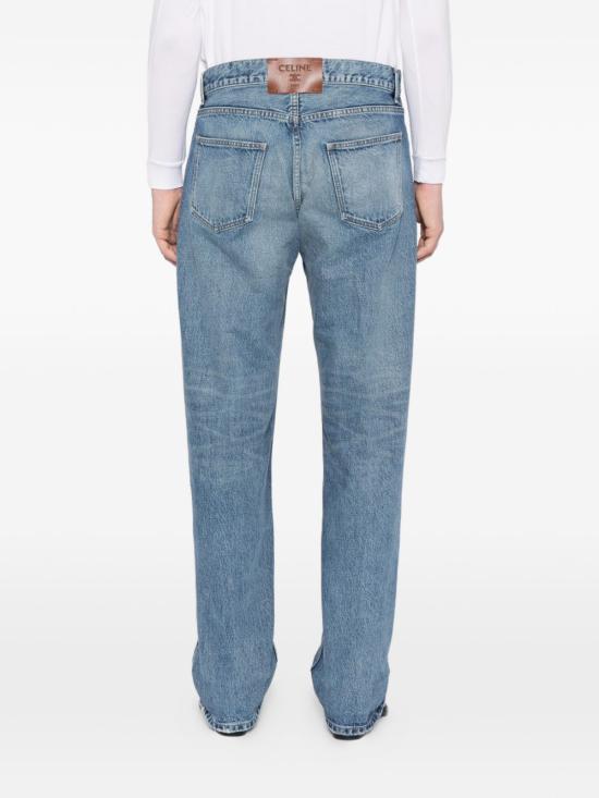 26SS 셀린느 코튼 데님 보이프렌드 진 001 RP0DI930F GFV6 LIGHT BLUE - CELINE