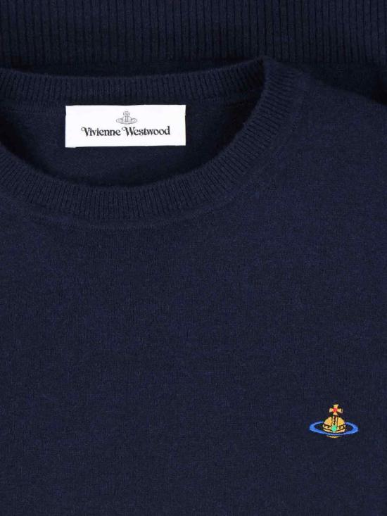 26SS 비비안웨스트우드 스웨터 2701002T Y0018 K410 Blue - VIVIENNE WESTWOOD