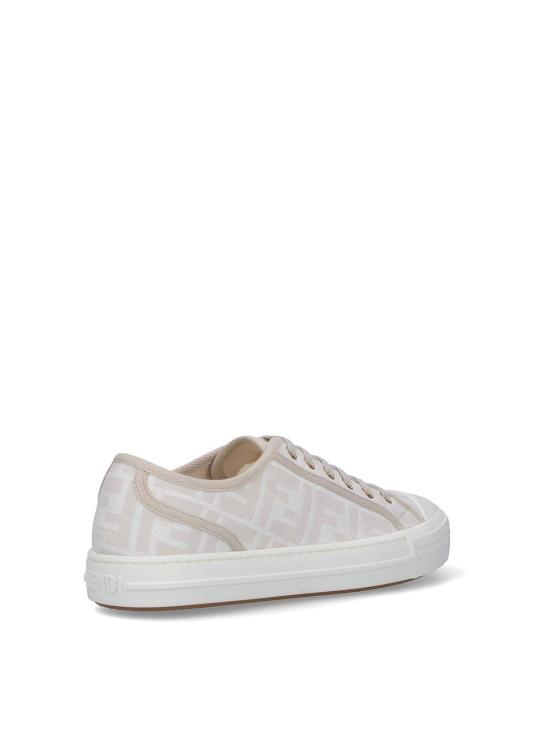 26SS 펜디 도미노 패브릭 로우탑 스니커즈 8E8325AJZXF1GQF White - FENDI