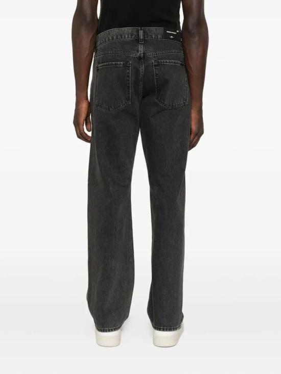 25FW 세븐포올맨카인드 스트레이트 팬츠 7TD80E22 Black - 7 FOR ALL MANKIND