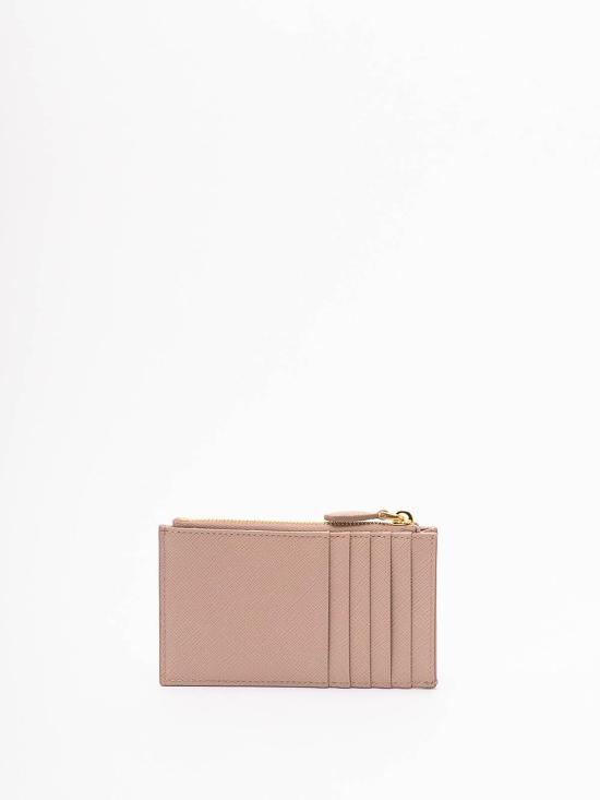  프라다 사피아노 가죽 지퍼 카드 지갑 1MC086QHHF0236 Light Pink - PRADA