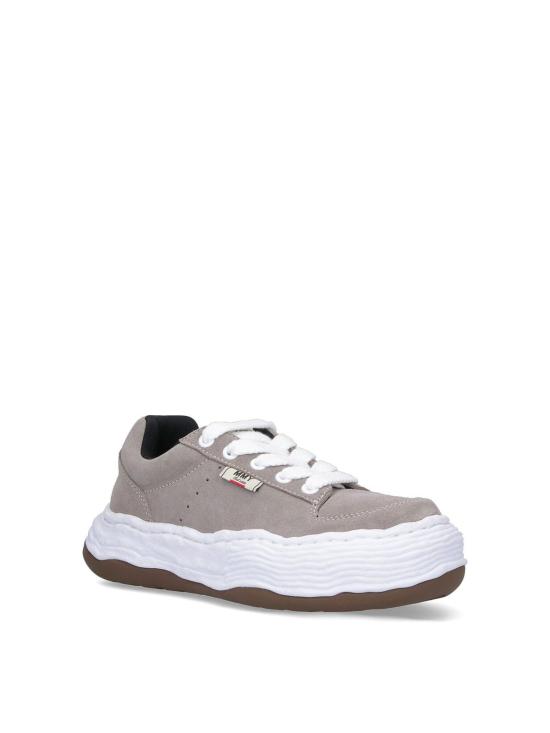 25FW 메종 미하라 야스히로 올리버 OG 솔 스웨이드 로우탑 스니커즈 A15FW702GRAY Grey - MAISON MIHARA YASUHIRO