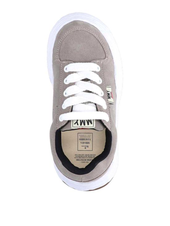 25FW 메종 미하라 야스히로 올리버 OG 솔 스웨이드 로우탑 스니커즈 A15FW702GRAY Grey - MAISON MIHARA YASUHIRO