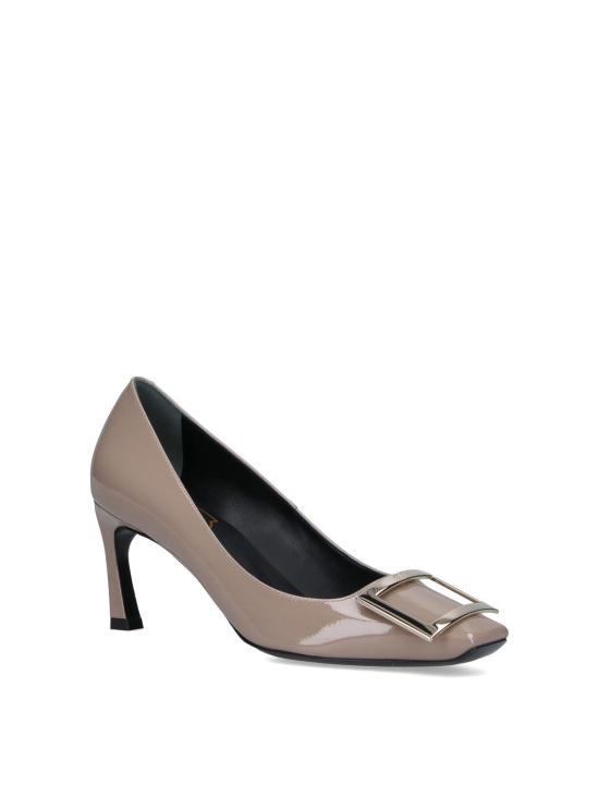 26SS 로저비비에 트럼펫 메탈 버클 펌프스 RVW40015280D1PC415 Beige - ROGER VIVIER