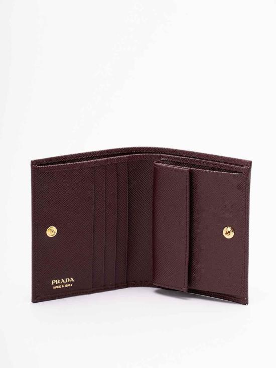  프라다 지갑 1MV204QHHF0007 Dark Red - PRADA
