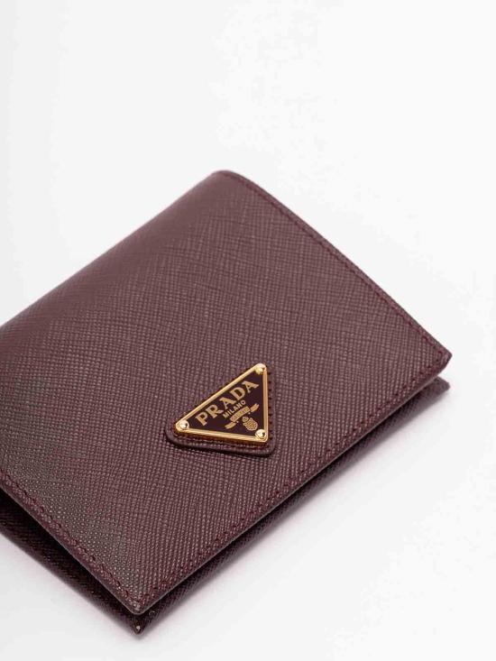  프라다 지갑 1MV204QHHF0007 Dark Red - PRADA