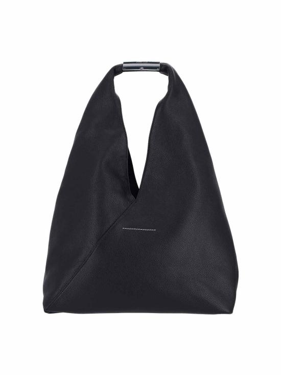 26SS MM6 메종마르지엘라 주얼 핸들 재패니즈 백 그레인 레더 SB6WD0043P7255T8013 Black - MM6 MAISON MARGIELA