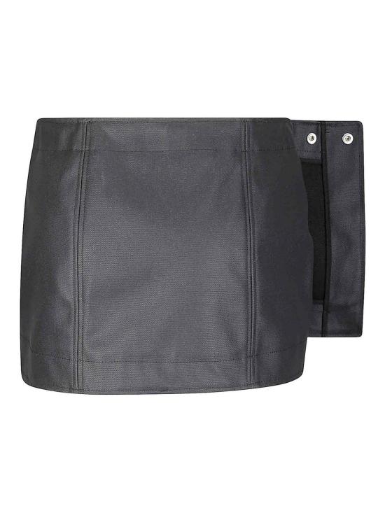 25FW EVROPA 숏 원피스 WAXEDMINISKIRTBLACK Black - OTHER BRANDS
