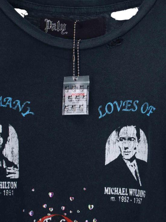 26FW 팔리 할리우드 반팔 티셔츠 2U003Q3009VBK Black - PALY HOLLYWOOD