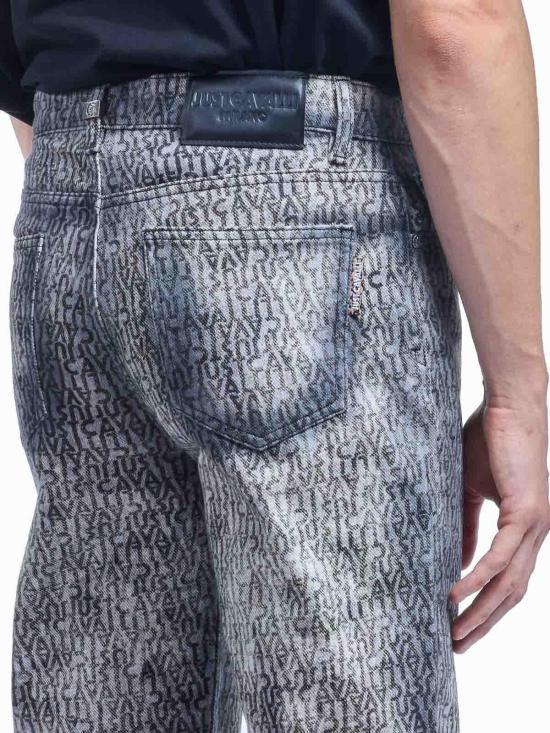 25FW 저스트까발리 스트레이트 팬츠 79OAB5R2CEWC4899 Multicolour - JUST CAVALLI