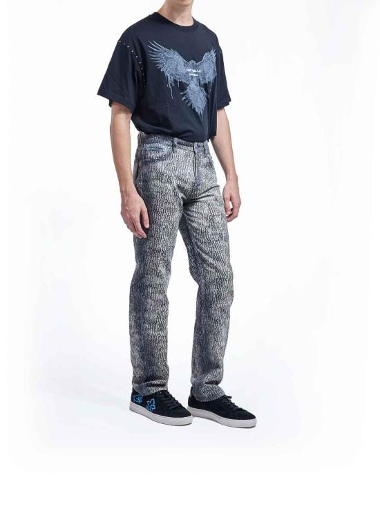 25FW 저스트까발리 스트레이트 팬츠 79OAB5R2CEWC4899 Multicolour - JUST CAVALLI