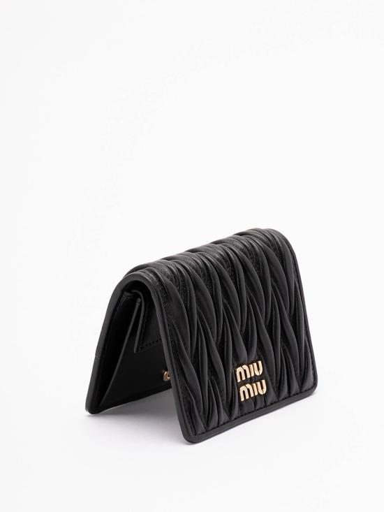  미우미우 지갑 5MV204AFPPF0002 Black - MIU MIU