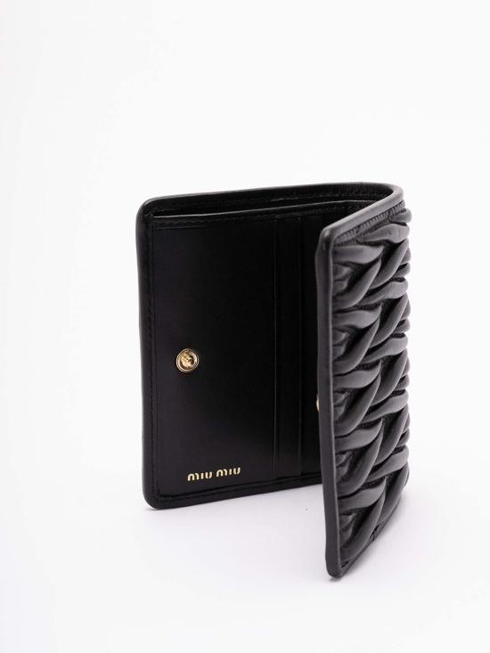  미우미우 지갑 5MV204AFPPF0002 Black - MIU MIU