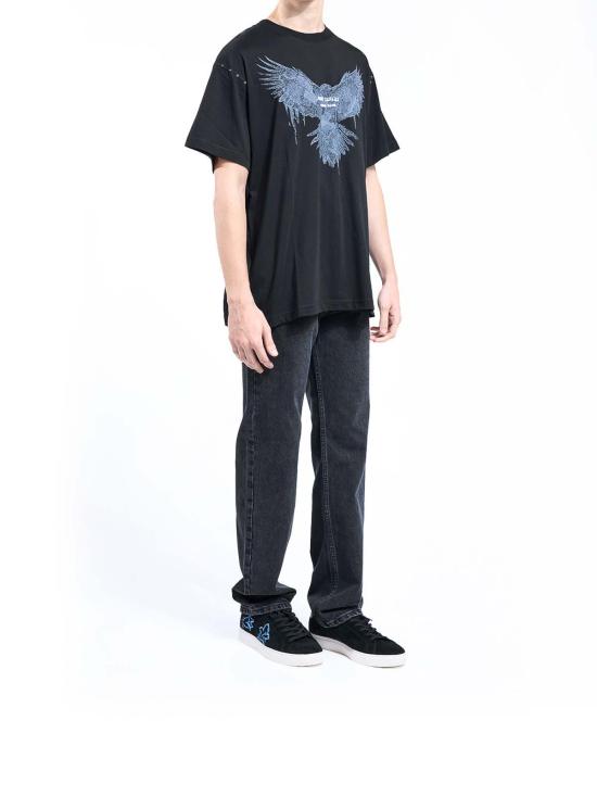 25FW 저스트까발리 반팔 티셔츠 79OAHE05CJ110899 Black - JUST CAVALLI