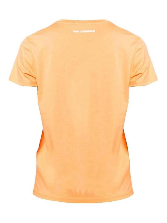  칼라거펠트 반팔 티셔츠 230W1700138 Orange - KARL LAGERFELD